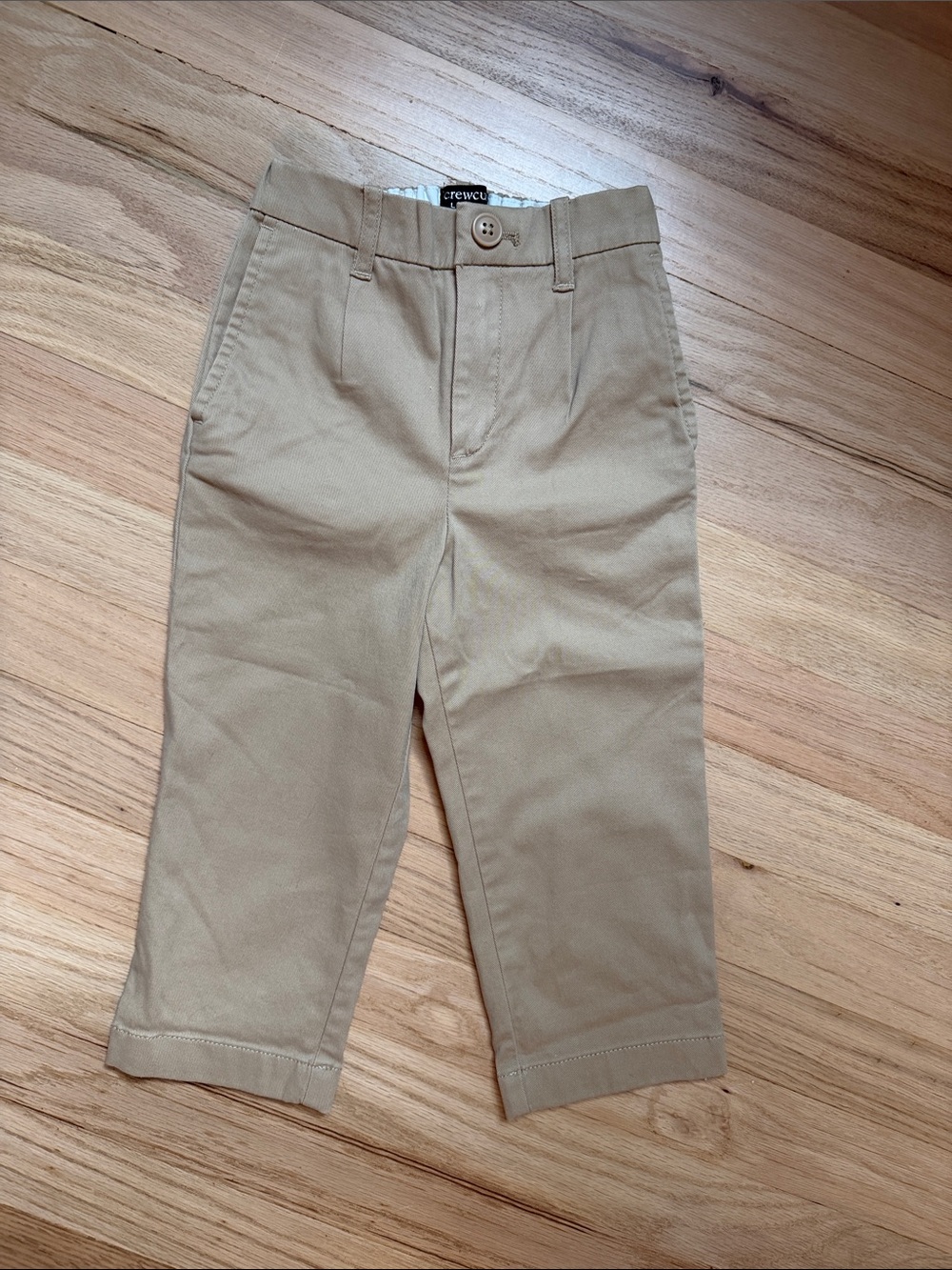 Crewcuts Tan Kids' Chino Pants